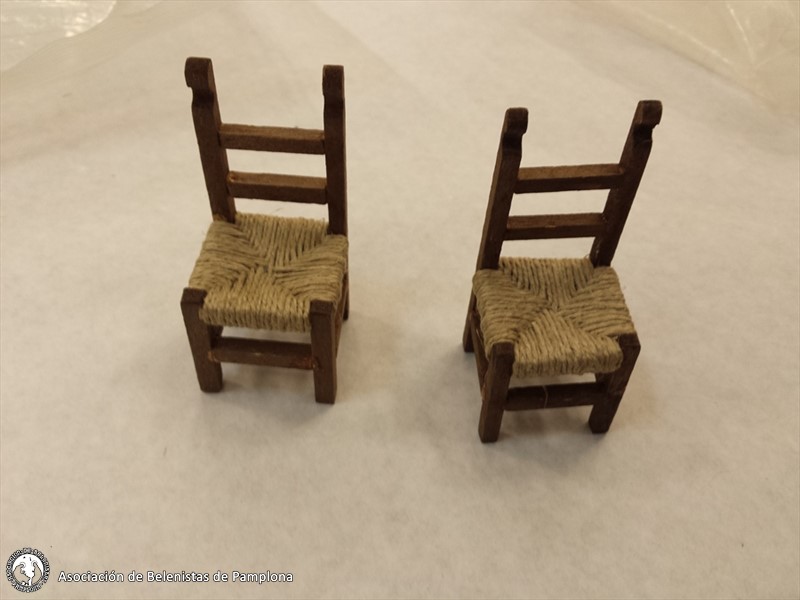 Las sillas terminadas