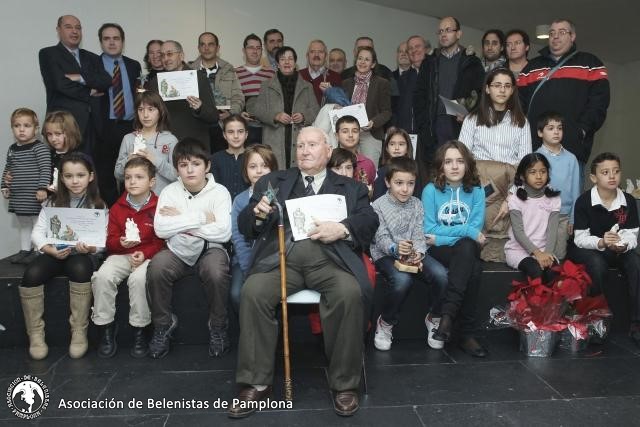 Foto de grupo de los premiados en BALUARTE